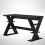 Hanah Home Lungo - Escritorio de estudio Negro